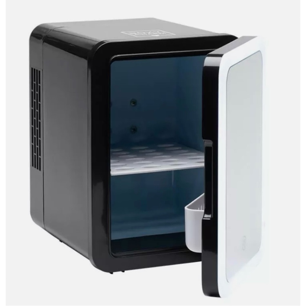 Boxycharm Mirrored Beauty Hot/Cold Fridge LED Touch Lighted 4L *Limited Edition*